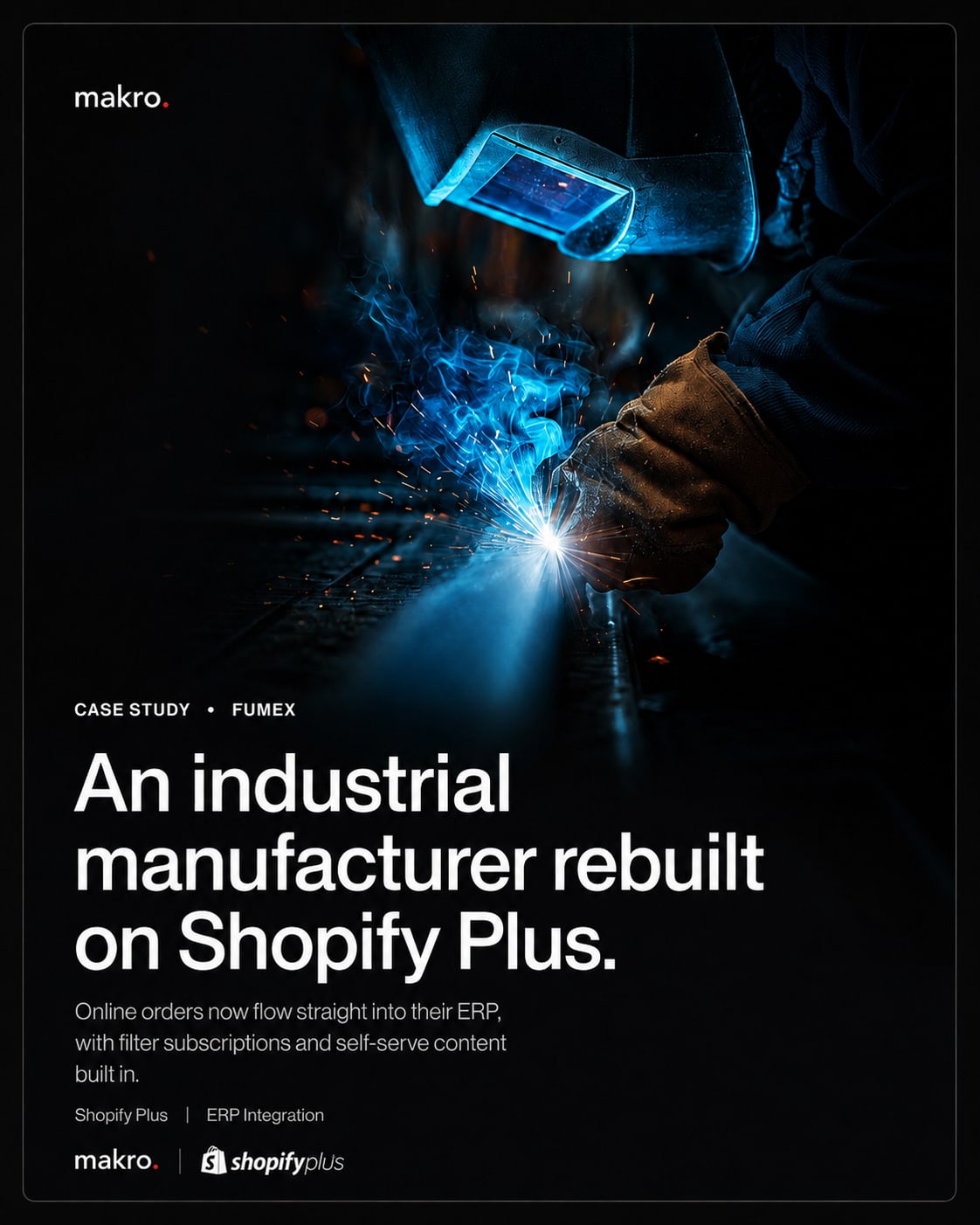 Fumex case study: an industrial manufacturer rebuilt on Shopify Plus, wired to Sage 100