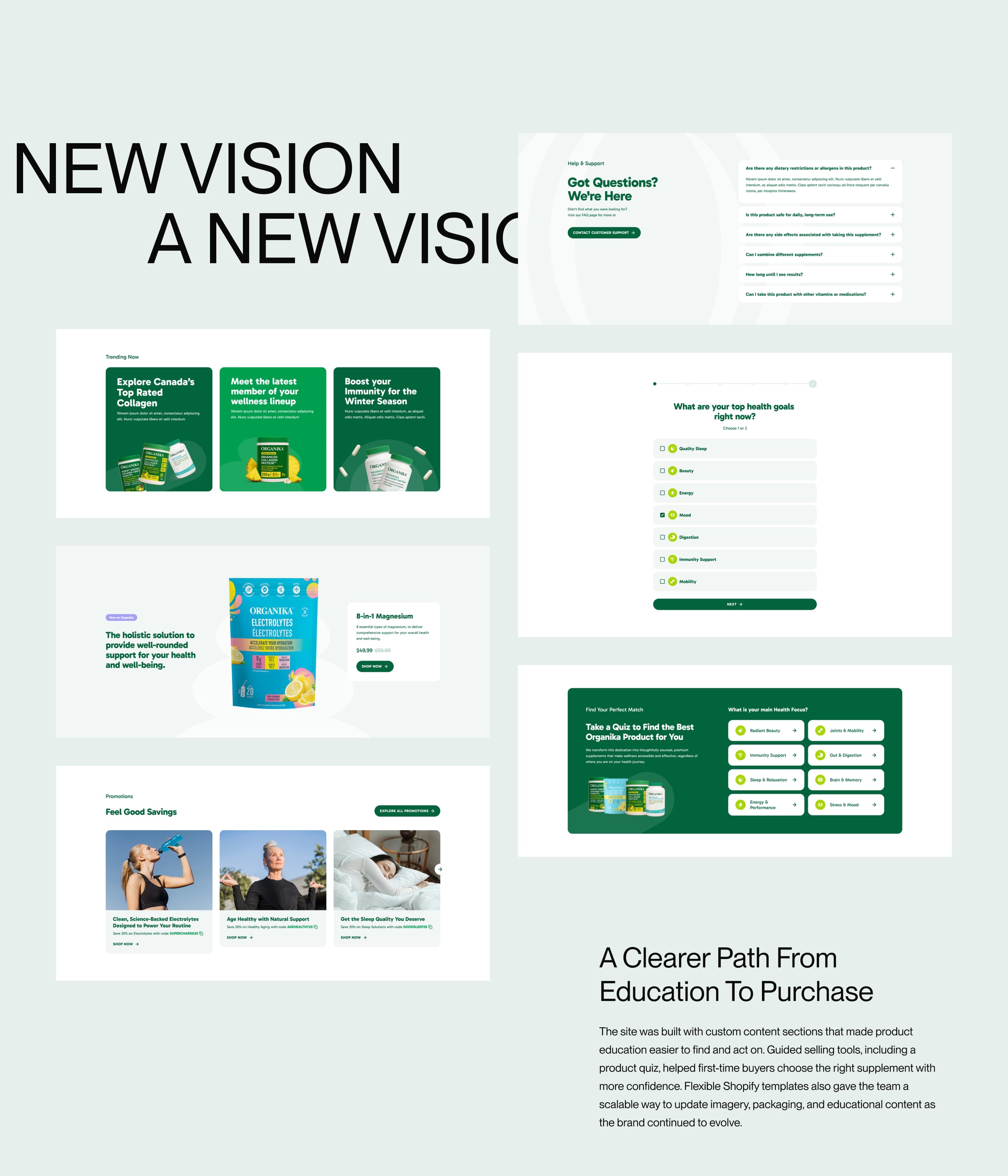 A new vision: A Clearer Path From Education to Purchase
